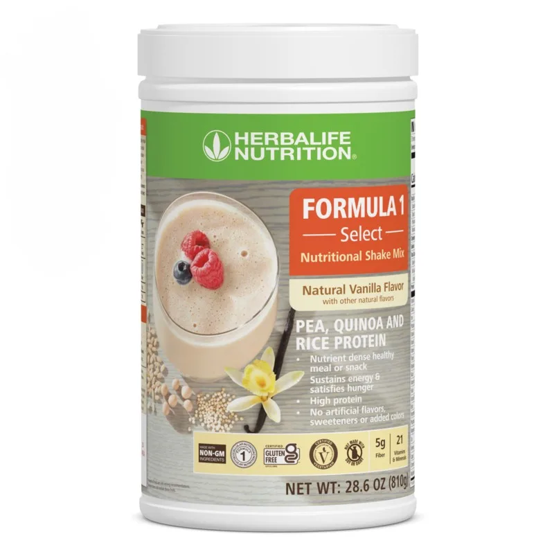 Herbalife Formula 1 Select (Suitable for Vegans): Natural Vanilla flavor - Image 1